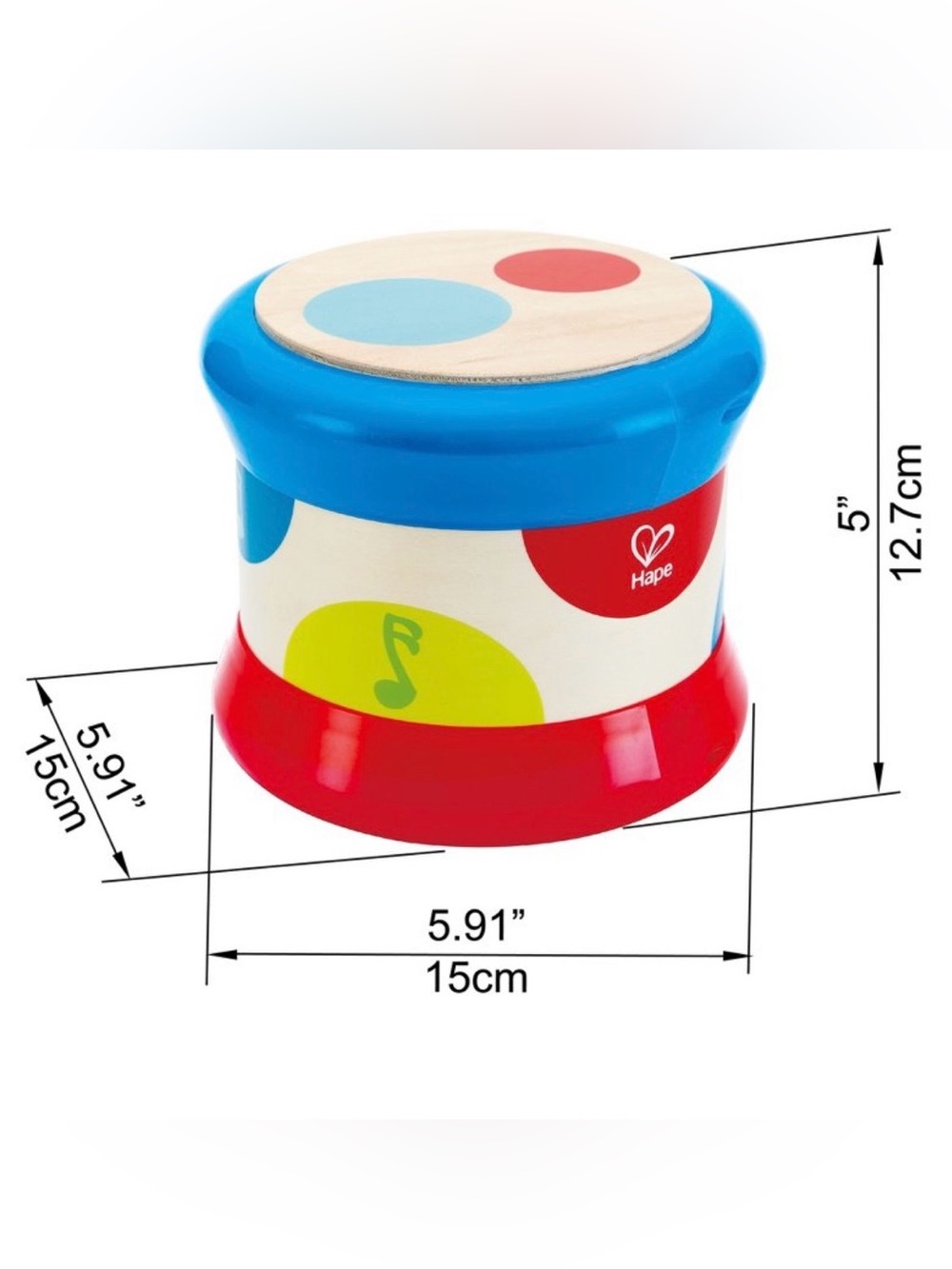 Hape Baby Drum